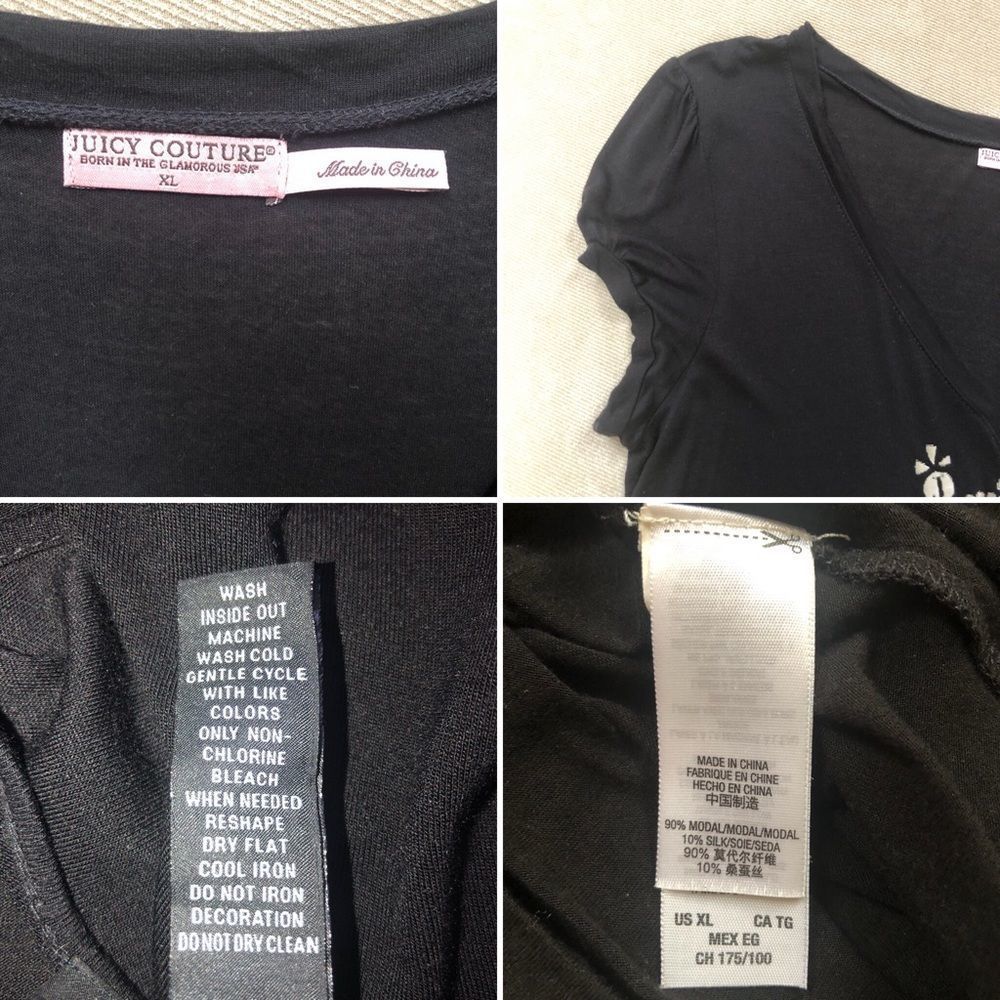 Juicy Couture Top, XL - Picture 7 of 9